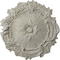 Ekena Millwork Plymouth Ceiling Medallion (Fits Canopies up to 1 5/8"), 16 3/4"OD x 1 3/8"P, Pot of Cream Crackle CM16PLPCC - alternate 1